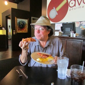 Stu at Aver's Pizza